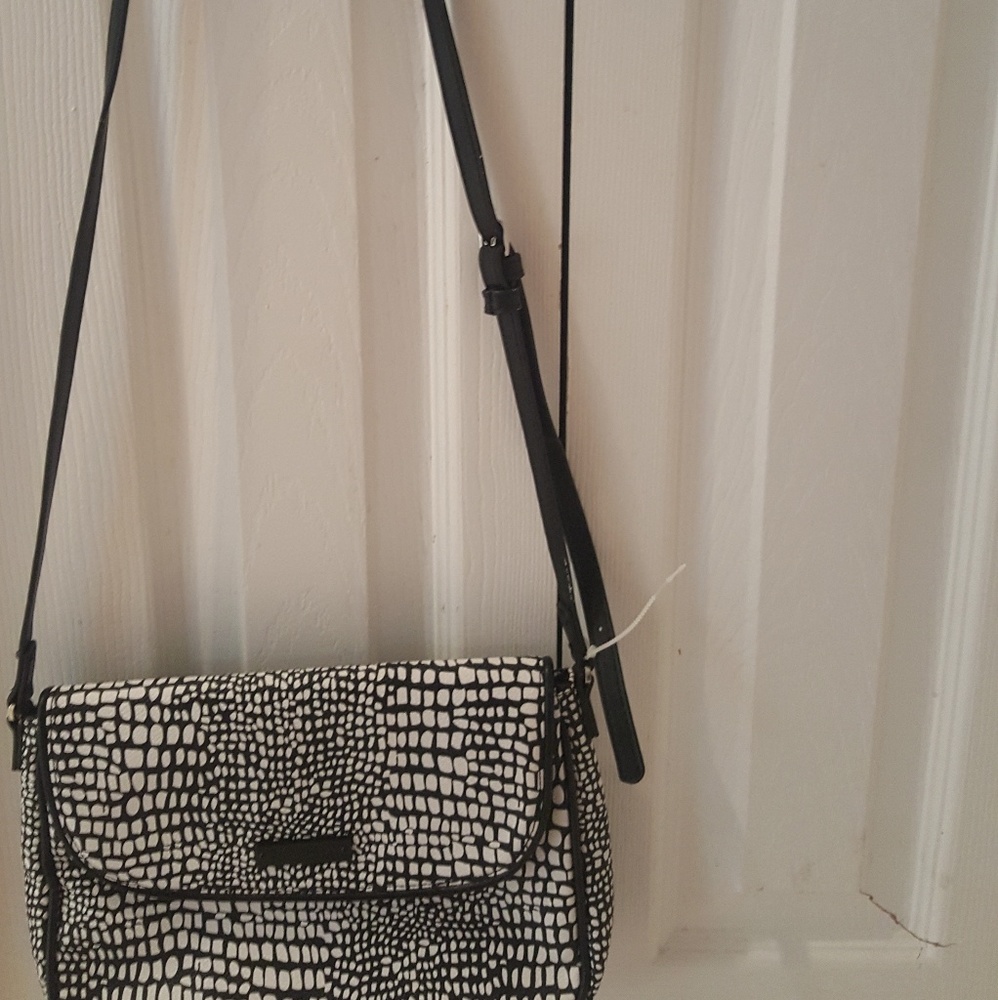 Vera Bradley Midnight Snakeskin Crossbody - Picture 2 of 7